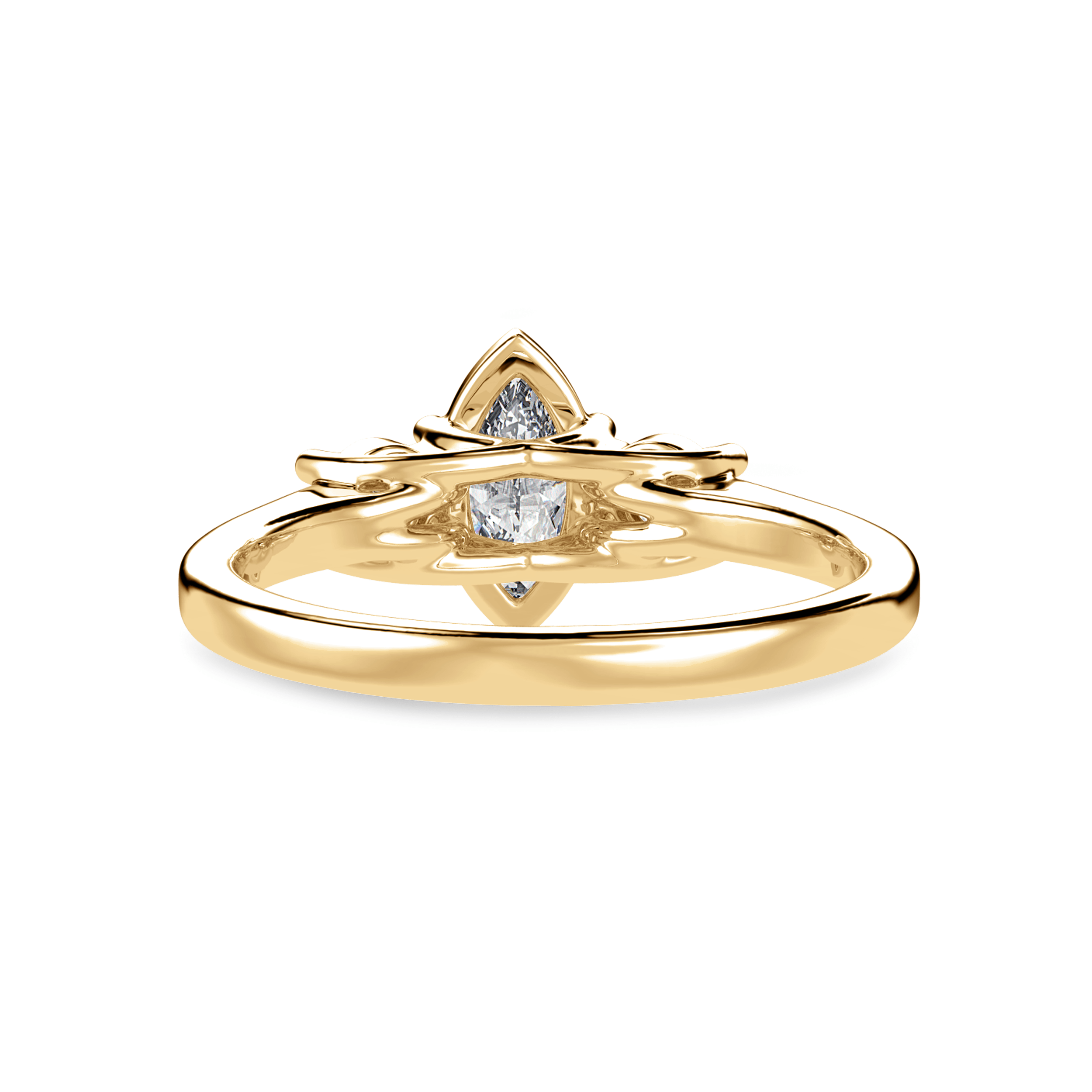 Buy Dine Gems Real Diamond Gold Ring 3 Gram for Women Lab Grown 0.50 Carat  Diamond Eye Clean VVS1 Clarity Round Cut Diamond Rings हीरे की अंगूठी असली  Ladies Diamond Ring Gold